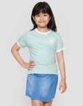 Little M Ringer Unicorn Head Kaos Anak Perempuan