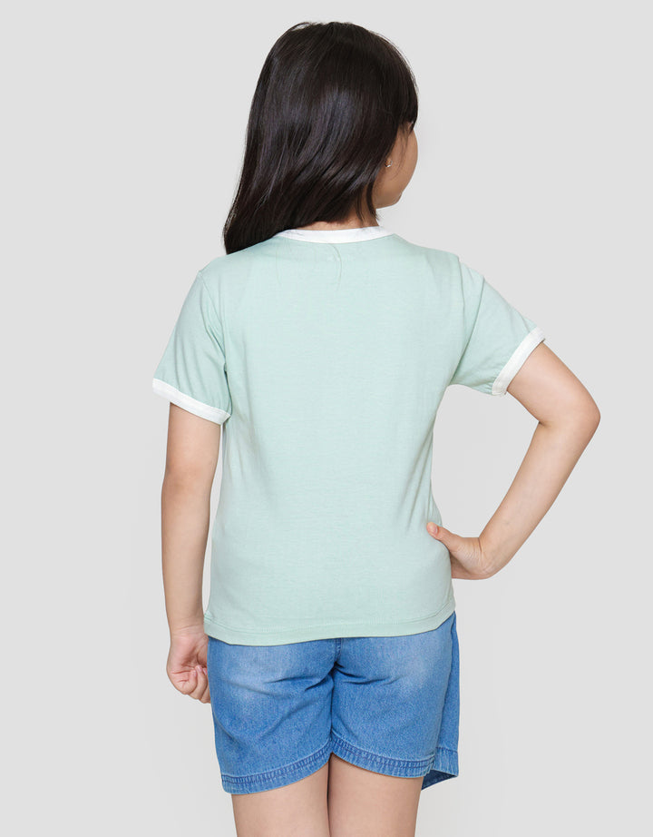Little M Ringer Unicorn Head Kaos Anak Perempuan