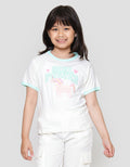 Little M Ringer Unicorn Girl Power Kaos Anak Perempuan