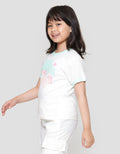 Little M Ringer Unicorn Girl Power Kaos Anak Perempuan