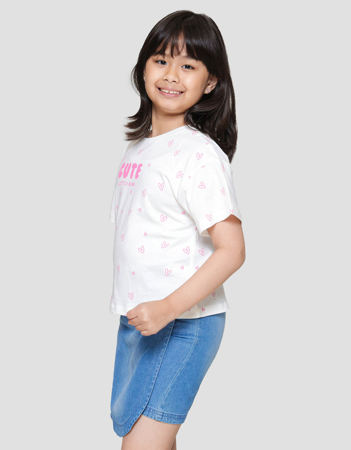 Little M  Tone Kaos Anak Perempuan