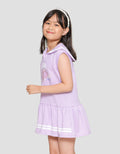 Little M Sailor Collar Seoul Midi Dress Anak Perempuan