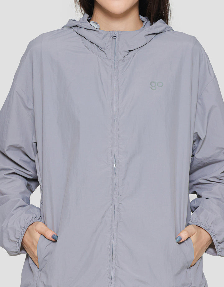 Suko Parka Saku Windbreaker Jaket Wanita