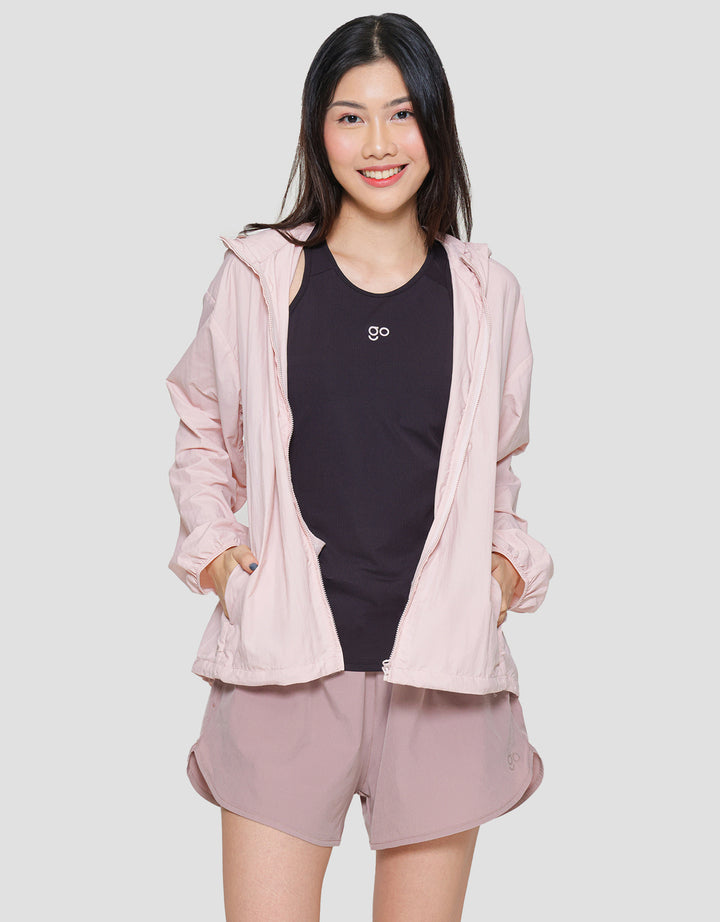 Suko Parka Saku Windbreaker Jaket Wanita