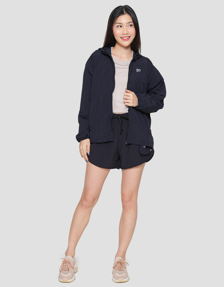 Suko Parka Pocket Windbreaker Women's Jacket