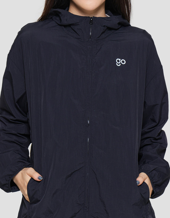 Suko Parka Saku Windbreaker Jaket Wanita