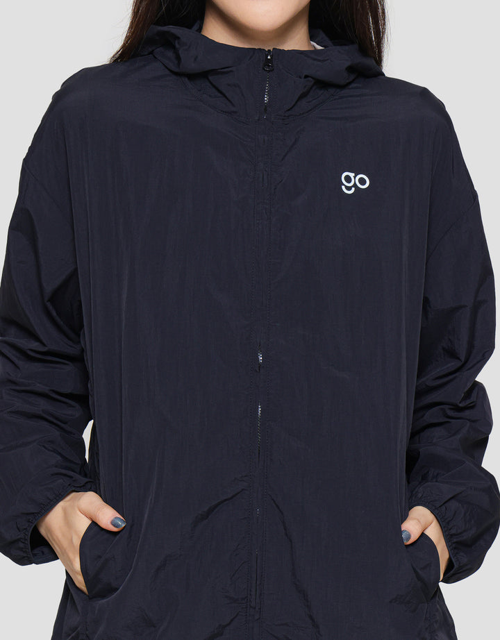 Suko Parka Saku Windbreaker Jaket Wanita