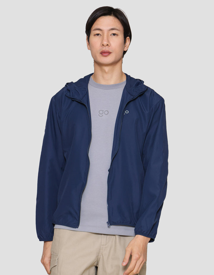 Suko Pocket Windbreaker Men's Parka Jacket