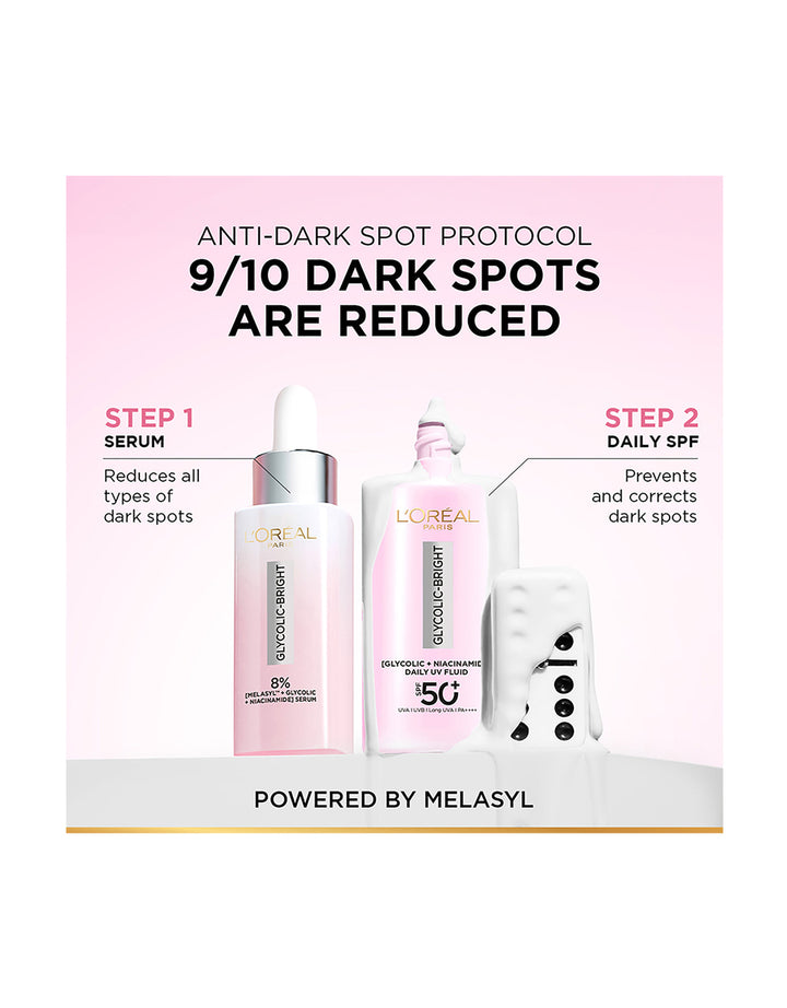 L'Oreal Paris Glycolic Bright Anti-Dark Spot Daily Uv Spf 50