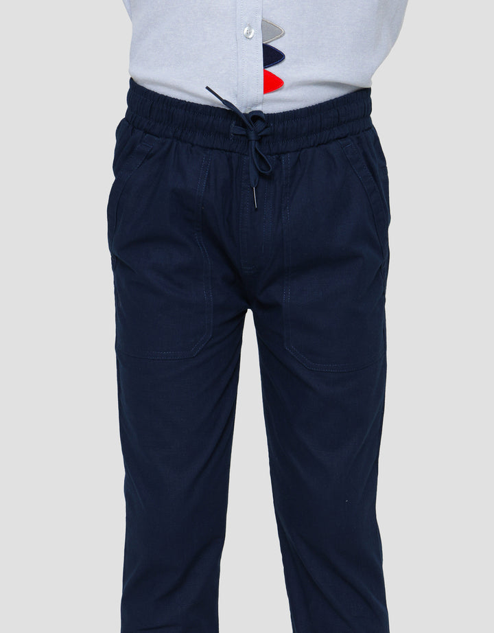 Little M Yoshi Slub Boys Long Pants