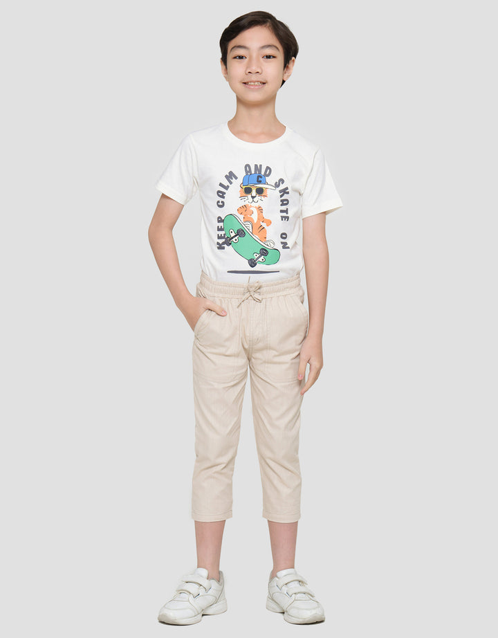 Little M Yoshi Slub Boys Long Pants