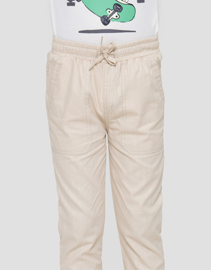 Little M Yoshi Slub Boys Long Pants