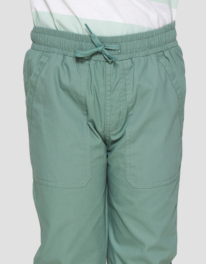 Little M Canvas Celana Panjang Anak Laki-laki