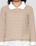 Nevada 2 Pc Bahan Tekstur Sweater Anak Perempuan