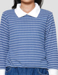 Nevada Motif Tekstur 4 Sweater Anak Perempuan