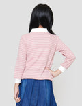 Nevada 2 Pc Bahan Tekstur Sweater Anak Perempuan