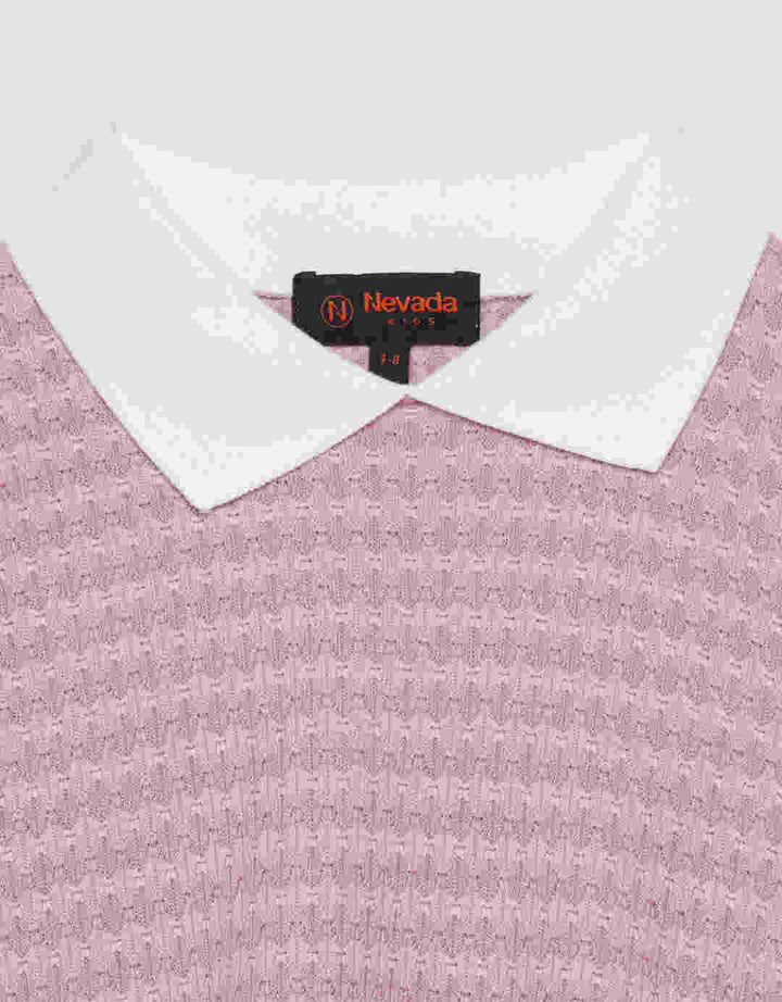 Nevada 2 Pc Bahan Tekstur Sweater Anak Perempuan