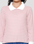 Nevada 2 Pc Bahan Tekstur Sweater Anak Perempuan