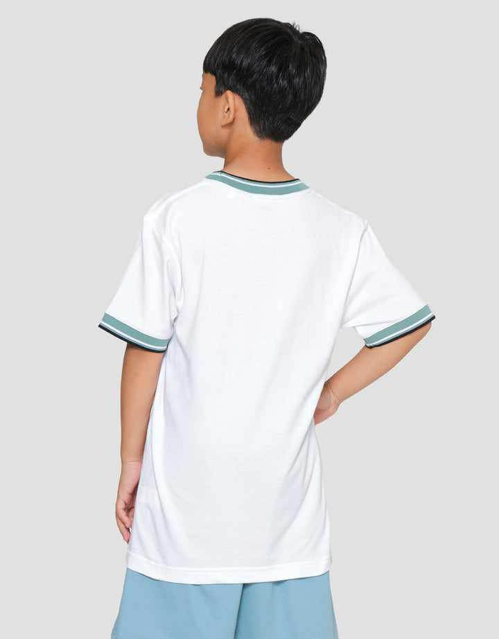 Nevada Print In Pocket Kaos Lengan Pendek Anak Laki-Laki