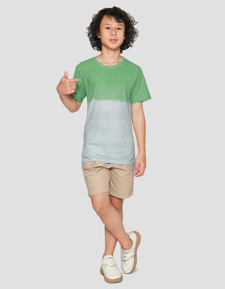 Nevada Fullprint 3 Ombre Kaos Lengan Pendek Anak Laki-laki