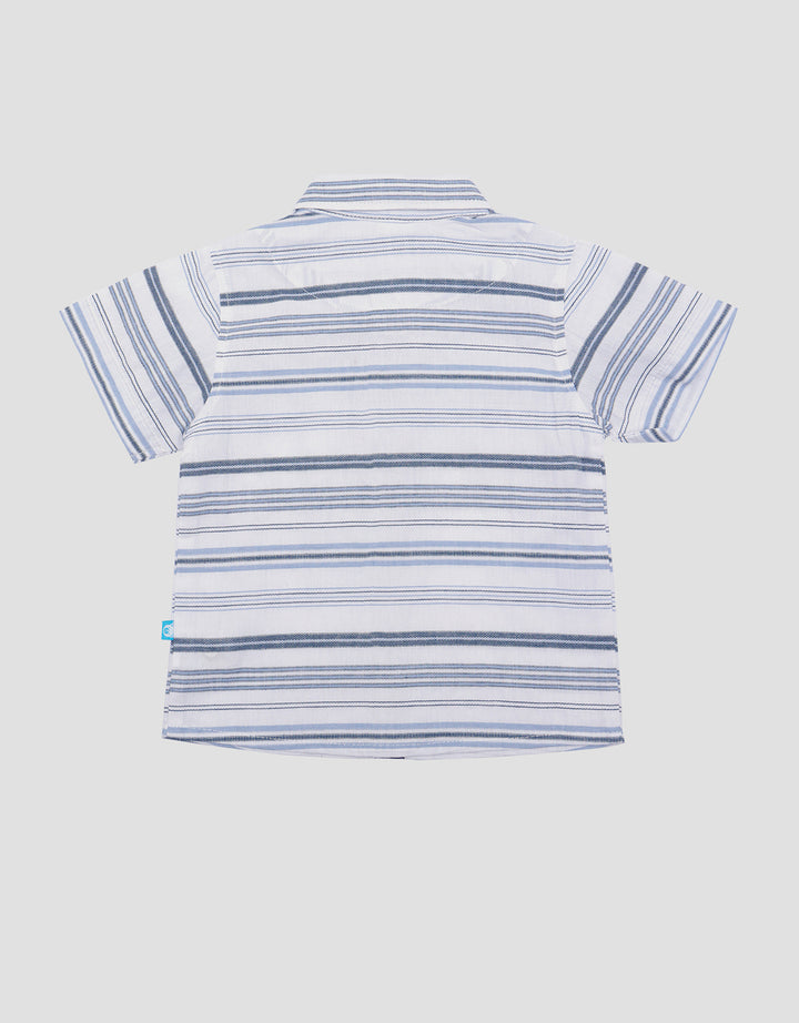 Pipiniko Dobby Stripe Koko Anak Laki-Laki