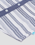 Pipiniko Dobby Stripe Double Pocket Koko Anak Laki-Laki