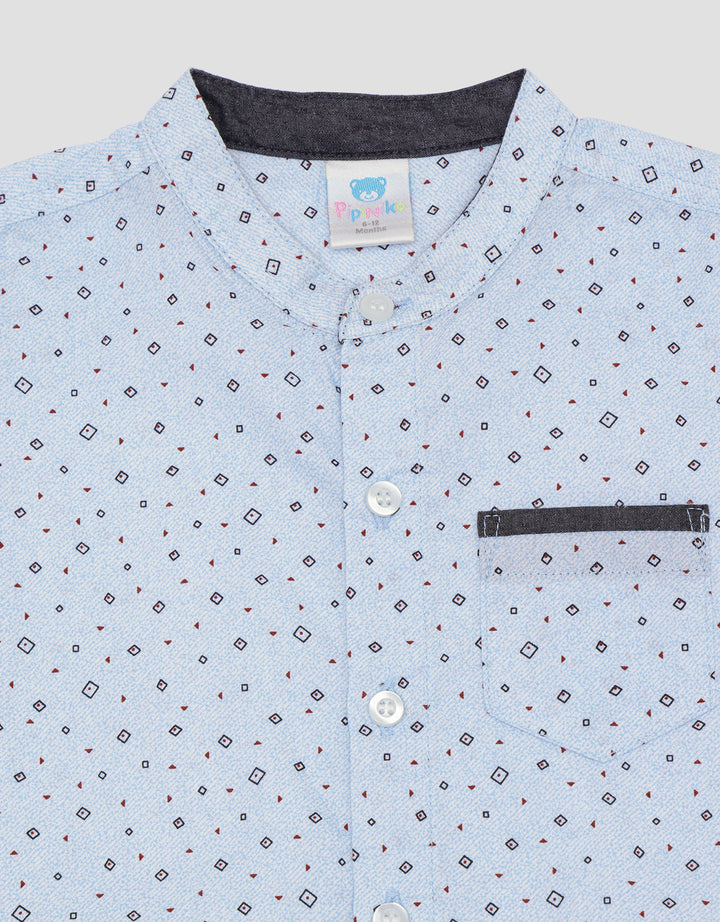 Pipiniko Limas Print Set Pakaian Anak Laki-laki