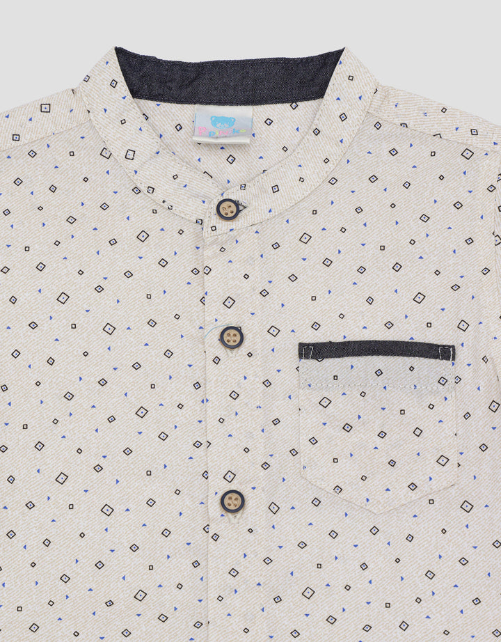 Pipiniko Limas Print Set Pakaian Anak Laki-laki