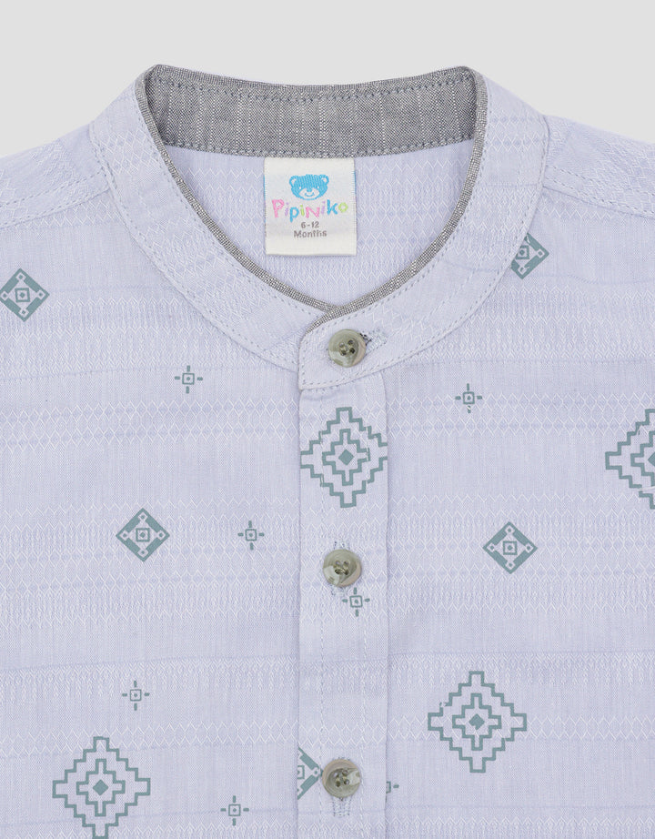Pipiniko Sablon Wajik Baju Koko Anak Laki-laki