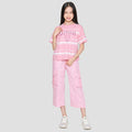 Nevada Print Stripes City Kaos Anak Perempuan