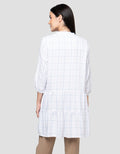 Cardinal Girl Print Check Tunik Wanita