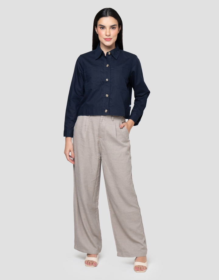 Cardinal Girl Double Pocket Kemeja Wanita