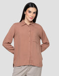 Cardinal Girl Detail Pocket Kemeja Wanita