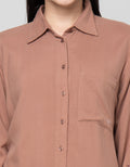 Cardinal Girl Detail Pocket Kemeja Wanita