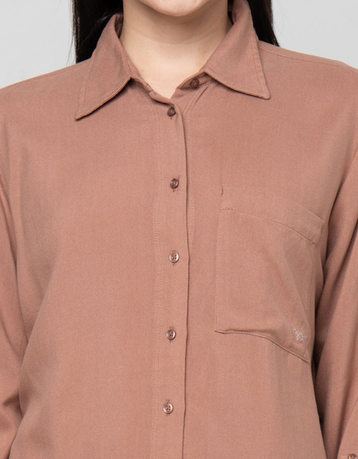 Cardinal Girl Detail Pocket Kemeja Wanita
