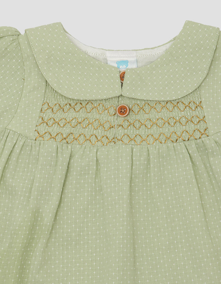 Pipiniko Top Smock Chest Blouse Girls
