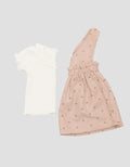 Pipiniko Overall Corduroy Midi Dress Baby Girl