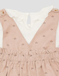 Pipiniko Overall Corduroy Midi Dress Baby Girl