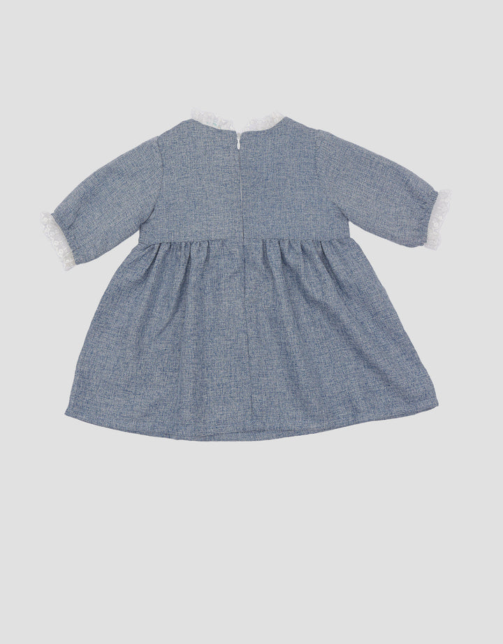 Little M Lace Classic Dress Anak Bayi