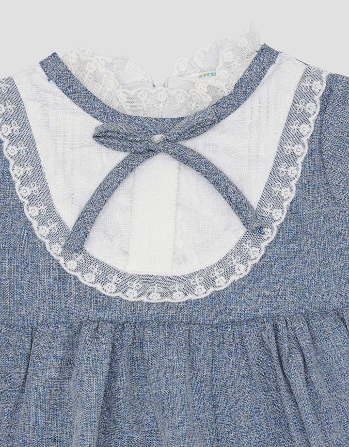 Little M Lace Classic Dress Anak Bayi