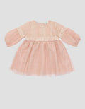 Little M Lace Detail Dress Anak Perempuan