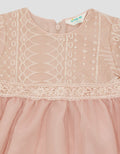 Little M Lace Detail Dress Anak Perempuan