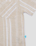 Pipiniko Stripe Linen Mecsh1 Koko Boys Shirt