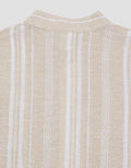 Pipiniko Stripe Linen Mecsh1 Koko Boys Shirt