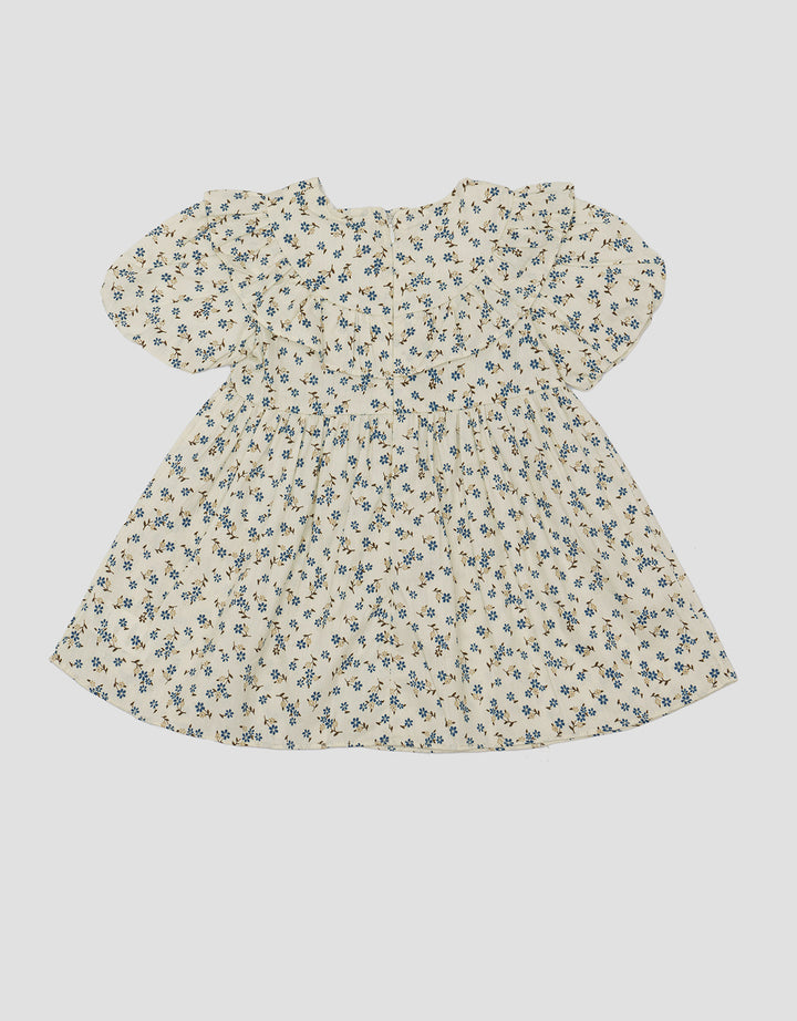 Pipiniko Flower Combi Dress for Girls
