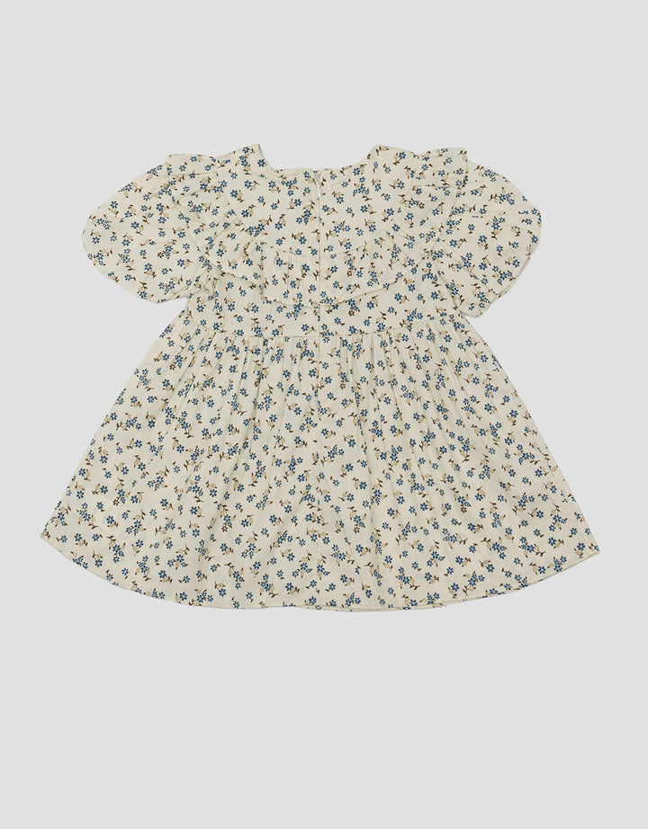 Pipiniko Flower Combi Dress Anak Perempuan