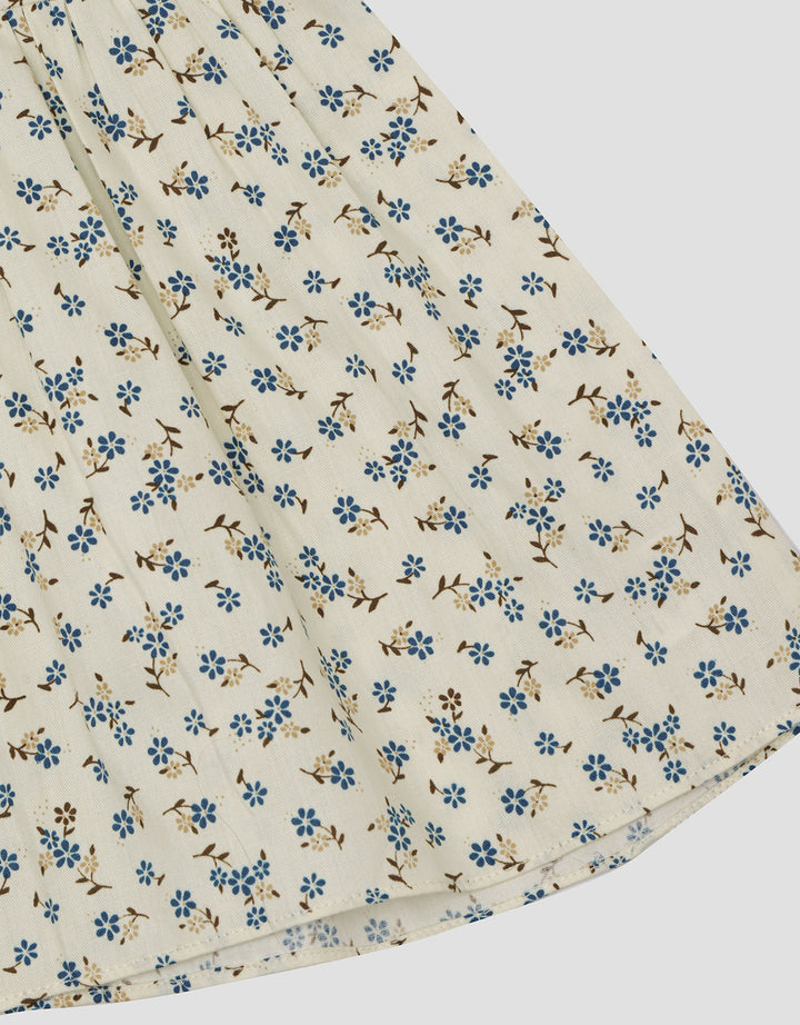 Pipiniko Flower Combi Dress Anak Perempuan