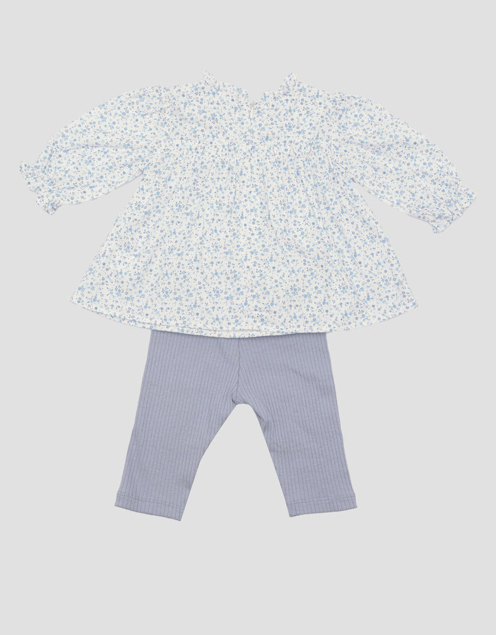 Pipiniko Full Print Baju Set Bayi Perempuan