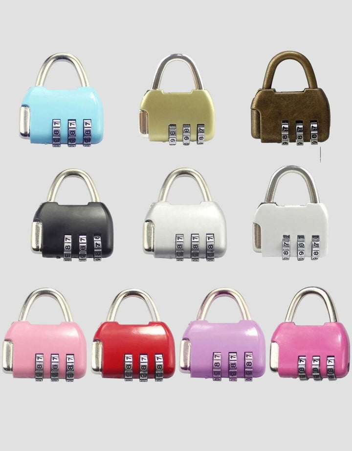 Travel Time Password Lock Gembok Polos