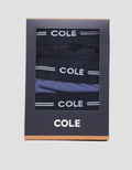 Cole Pack Of 3 Ewb Cott 2Strip With Logo Celana Dalam Pria